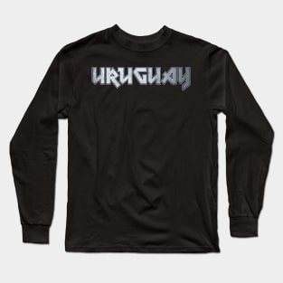 Heavy metal Uruguay Long Sleeve T-Shirt